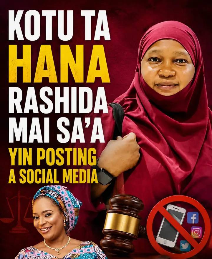 Kotu Ta Dakatar da Rashida Mai Sa’a Daga Amfani da Social Media