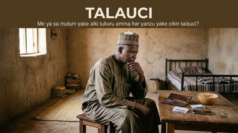 Me Ya Sa Mutum Lake Aiki Tukuru Amma Har Yanzu Yake Cikin Talauci?